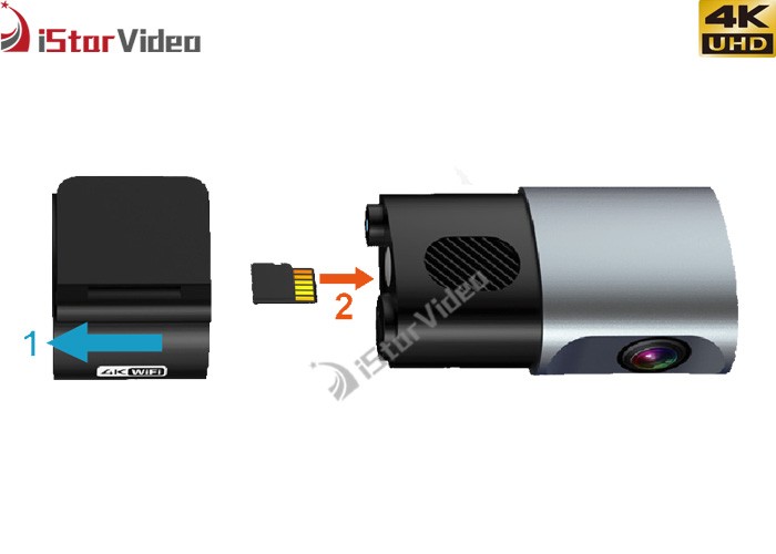 New Arrival 4K WiFi Dashcam 3840 x 2160 pixels with GPS and G-Sensor Car Mini Dash Cam