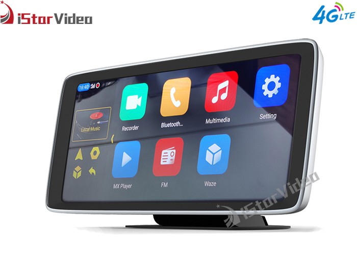 4G Vehicle DVR for Truck and Bus 360 Degree View Display 24h Parking Monitoring GPS Tracking Powerful Multimedia Functions Support 256GB TF Card