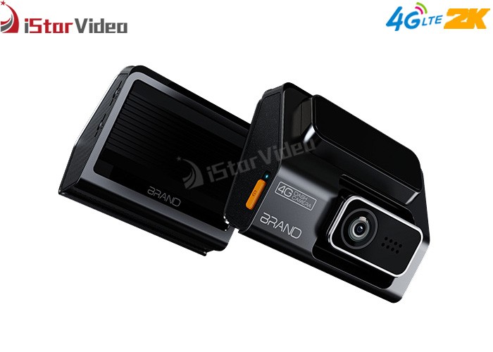 4G 2K LTE Dash Cam with Remote Live View Monitor, GPS Tracking, SOS Alarm, Anti-theft Alarm, Full Time Parking Guard