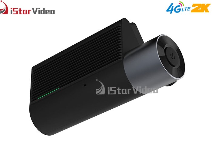 4G 2K LTE Dash Cam with Remote Live View Monitor, GPS Tracking, SOS Alarm, Anti-theft Alarm, Full Time Parking Guard