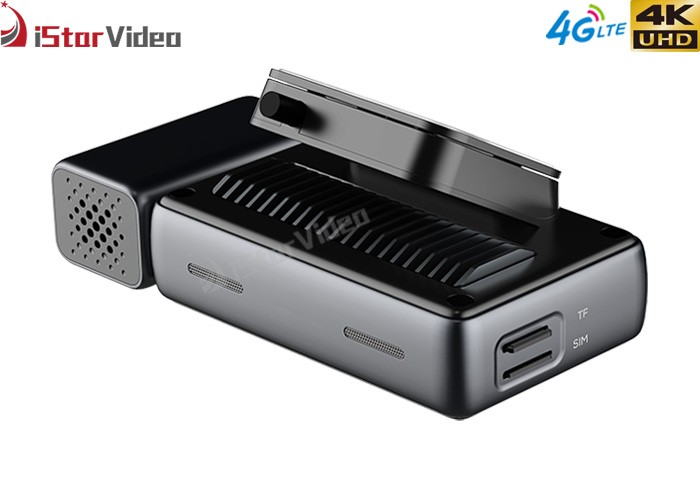 4K 4G LTE Dash Cam UHD 2160P WDR Live Video 24h Remote Monitoring with Sony IMX415 Sensor WiFi GPS Parking Mode