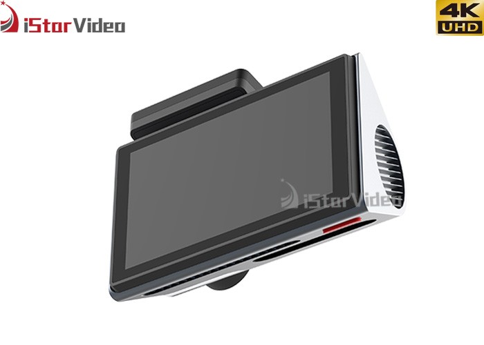 4K WiFi 2160P Dash Camera, 3.16” IPS Touch Screen, 24 Hours Parking Mode, G-Sensor, Night Vision, Loop Recording, Support 256GB Max