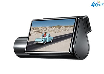 24h Parking Monitoring 4G LTE Dash Cam with Remote Live View GPS Tracking and One Press SOS Alarm