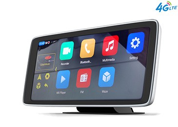 4G Vehicle DVR for Truck and Bus 360 Degree View Display 24h Parking Monitoring GPS Tracking Powerful Multimedia Functions Support 256GB TF Card