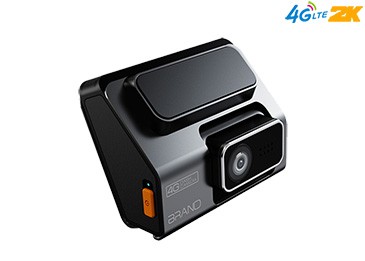4G 2K LTE Dash Cam with Remote Live View Monitor, GPS Tracking, SOS Alarm, Anti-theft Alarm, Full Time Parking Guard