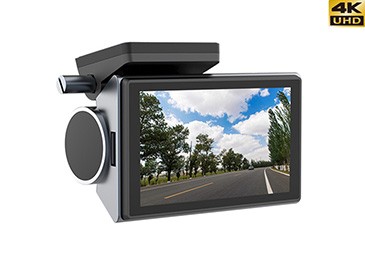 4K WiFi 2160P Dash Camera, 3.16” IPS Touch Screen, 24 Hours Parking Mode, G-Sensor, Night Vision, Loop Recording, Support 256GB Max